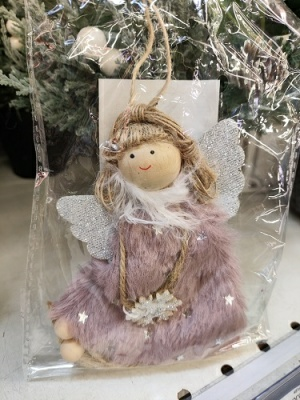 Украшение подвесное Калядны час Angelic 17.5см K-TS1401 (Китай)