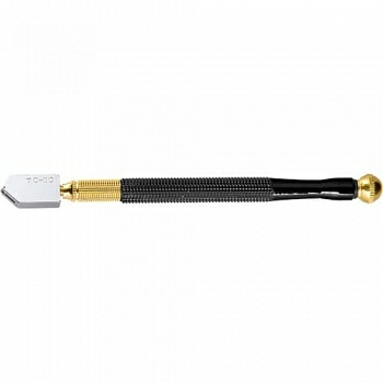 Стеклорез Matrix 1-роликовый с металлической ручкой, масляный (Китай)