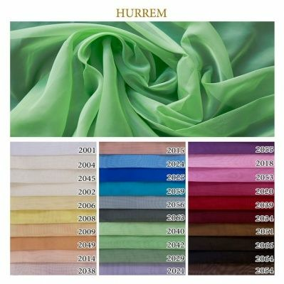 Ткань декоративная окрашенная гардинная C08 HURREM 2002(Турция)