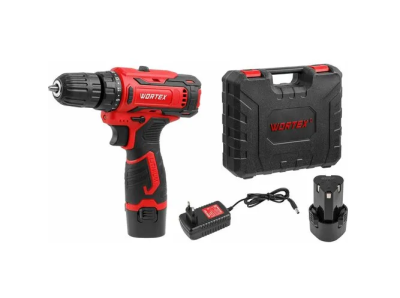 Дрель-шуруповерт аккумуляторная WORTEX BD 1220 Li (1329356) (Китай) 
