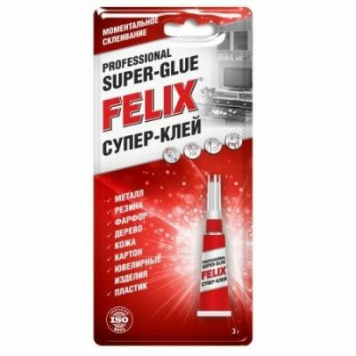 Супер-клей FELIX 3г (Россия)
