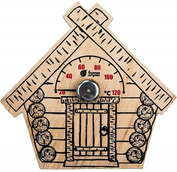 Термометр "Парилочка" 17*16см для бани и сауны (Россия)