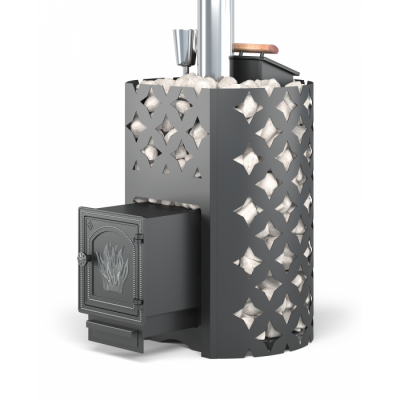 Печь ЭТНА 18 (ДТ-4) Закрытая каменка (Россия)