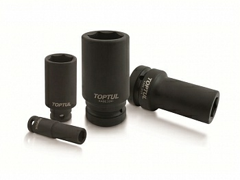 Головка ударная 1/2 6-гранная глубокая TOPTUL 12мм (Тайвань)