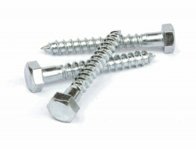 Шуруп с шестигранной головой 8х140 (глухарь) DIN 571(Китай)