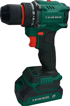 Дрель-шуруповёрт аккумуляторная бесщеточная Li-ion 21В DC NB21 PROMO SET FAVOURITE (Китай)