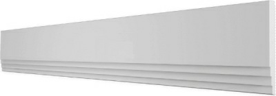 Плинтус потолочный Де-Багет П 12 120/12 (Россия)