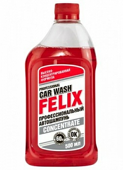 Автошампунь Felix концентрат 500мл (Россия)