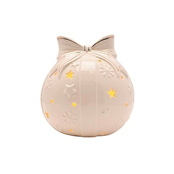 Сувенир с подсветкой  Калядны час Glossy Ball 10.2х10.6смсм O51 22-189 (Китай)