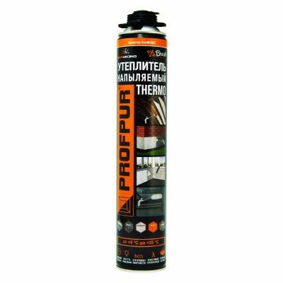 Утеплитель напыляемый PROFPUR THERMO 890 мл (Беларусь)|купить Практик Борисов