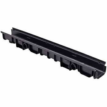 Канал водоотводной 60 черный 0,100м|купить Практик Борисов