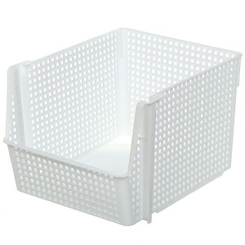 Корзина для хранения Лофт 10 л, белый, Violet 850006 (Россия)