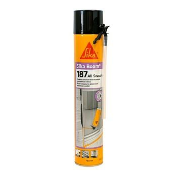 Пена монтажная всесезонная универсальная  Sika Boom - 187 All Seasons 750 мл (Беларусь)