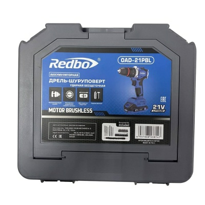 Аккумуляторная дрель REDBO OAD-21PBL (Китай) 