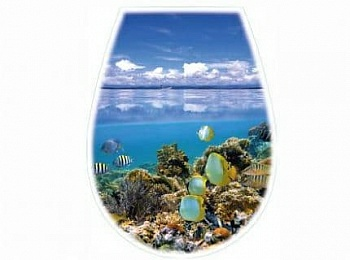 Сиденье для унитаза Lilia FOTO Океан (Польша)
