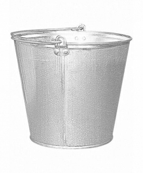 Ведро 12 л оцинкованное Сибртех (Россия)