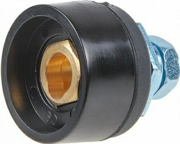 Разъем сварочный панельный 10-25 мм2 DX25 Solaris (мама)