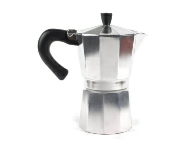 Кофеварка гейзерная металлическая с полипропиленовой ручкой, Home Line 295300 (Беларусь)