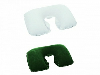 Подушка надувная под шею, поливинилхлорид 37*24*10 см, арт. 67006 (Китай)