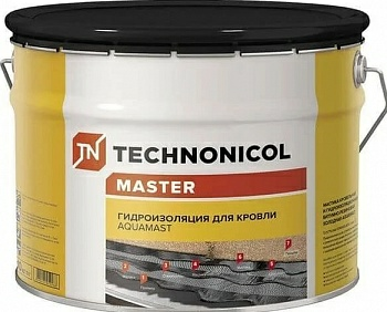 Мастика кровельная и гидроизоляционная битумно-резиновая холодная AquaMast Мастика кровельная и гидроизоляционная битумно-резиновая холодная AquaMast