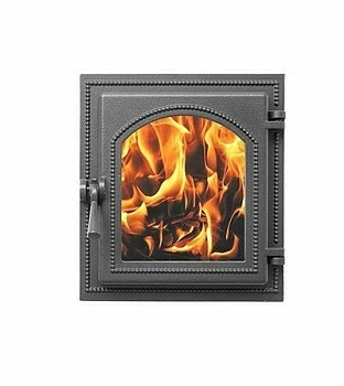 Дверка ВЕЗУВИЙ каминная 270 (Антрацит) (Россия)|купить Практик Борисов