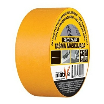 Лента малярная из рисовой бумаги 15 мм*50 м (Польша)
