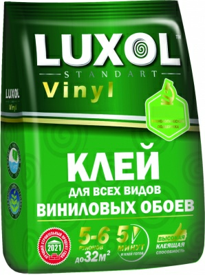 Клей Обойный LUXOL ВИНИЛ STANDART 180г (Беларусь)