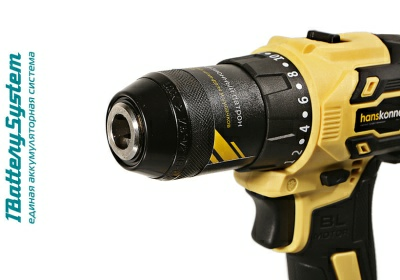 Аккумуляторная дрель Hanskonner HCD2065BLC(Китай) 