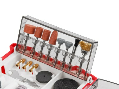 Набор аксессуаров для гравера WORTEX 145 предметов (универсальный) 1335680 (Китай) Набор аксессуаров для гравера WORTEX 145 предметов (универсальный) 1335680 (Китай)