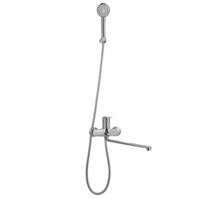  Смеситель для ванны с длинным изливом Wisent WP22205 (Китай)