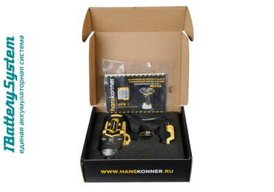 Аккумуляторный ударный гайковерт Hanskonner HCD18100S (Китай)