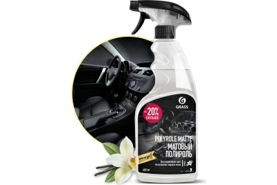 Полироль-очиститель пластика GraSS Polyrole Matte Vanila 600мл. (Россия) Полироль-очиститель пластика GraSS Polyrole Matte Vanila 600мл. (Россия)