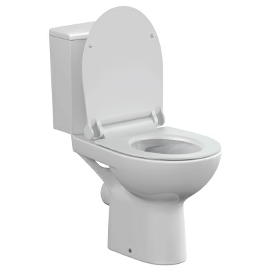 Напольный унитаз Cersanit Nature Clean On 011 3/5 DPL EO slim / 65410 горизонтальный выпуск (Россия)