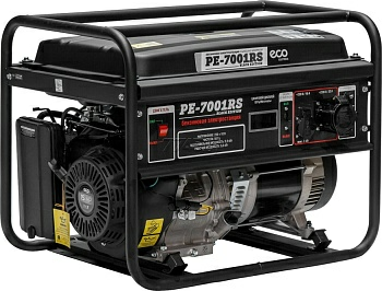 Электростанция (генератор бензиновый) ECO PE-7001R "Black Edition" (Китай)