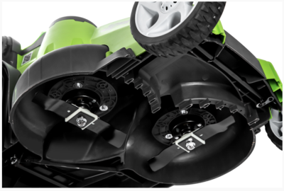 Газонокосилка аккумуляторная Greenworks 40V G40LM49DBK4 (Китай)