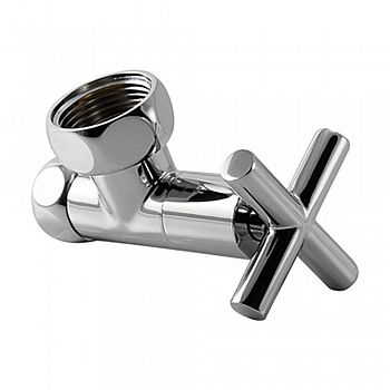 Вентиль угловой крест г/г 1*3/4 (Италия)