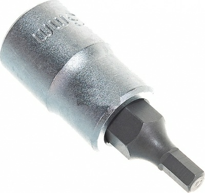 Головка 1/4 с насадкой HEX FORCE 3 мм (Тайвань)