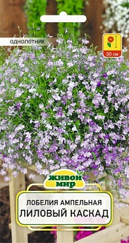 Лобелия ампельная Лиловый каскад (W. Legutko) 0.1г (Беларусь)