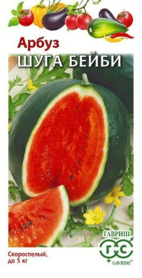 Арбуз Шуга Бейби семена (Россия)