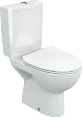 Унитаз-компакт Yalla Clean On 011 3/6 DPL EO slim Cersanit (Россия)