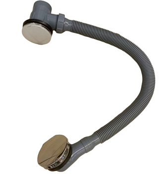 Сифон автоматический ALBA SPA "Е1" для ванны (Беларусь)