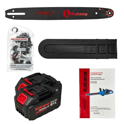 Пила цепная аккумуляторная KATANA DT2103-PRO + Шуруповерт аккумуляторный(отв-ка)SPEC SW3000 (Комплект) (Китай)
