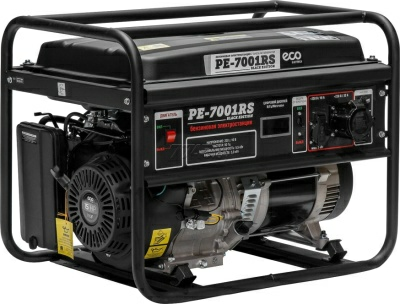Электростанция (генератор бензиновый) ECO PE-7001R "Black Edition" (Китай)