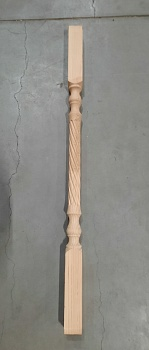 Балясина фрезерованная 50*50*900мм №12 (Россия) Балясина фрезерованная 50*50*900мм №12 (Россия)