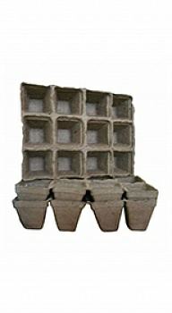 Торфяные горшочки ТИП-12 12шт (Беларусь)