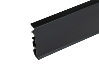 Плинтус напольный Cezar Hi Line Prestige М090 Черный Матовый 2,5м (Польша) в Борисове