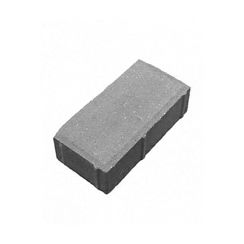 Плитка тротуарная кирпич серая 10*20*4 (Беларусь) 
