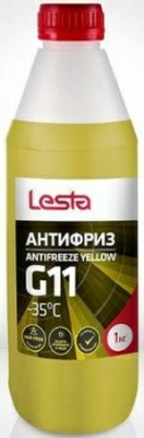 Антифриз LESTA G11, 1кг желтый -35°C (Литва)