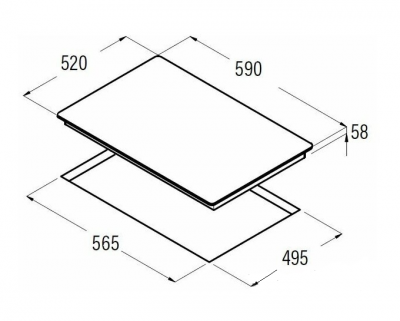 Индукционная варочная поверхность Cata AIB64 (Китай)