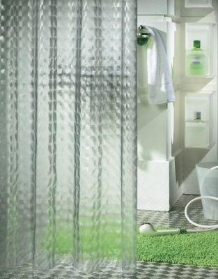 Штора для ванной PCV PRISMA прозрачная